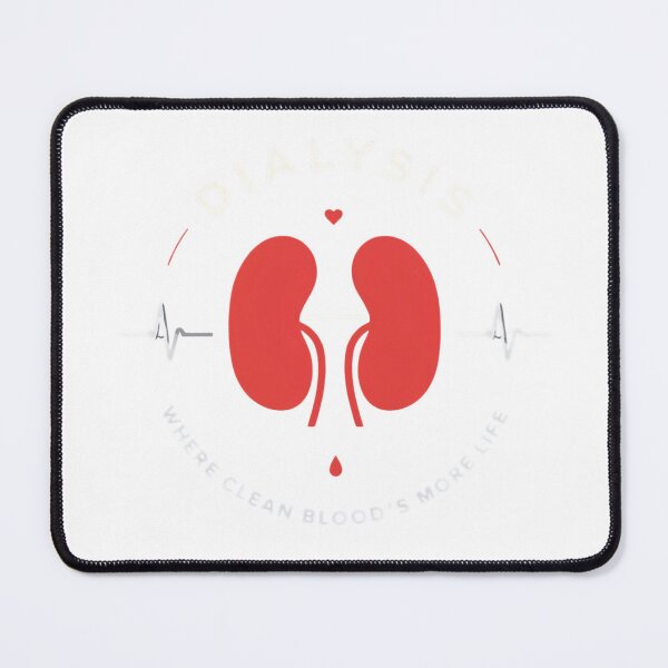 Item preview, Dialysis Where Clean Blood Means More Life Nurse & Patient Support T-Shirt designed and sold by GAIDREDA.