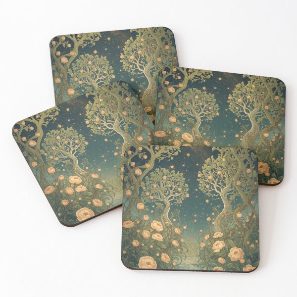 Item preview, The Moonlit Orchard designed and sold by AbstractAnom.
