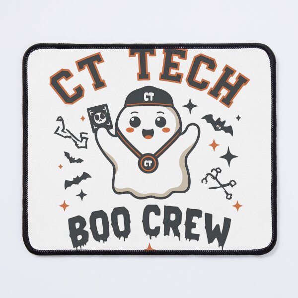 Item preview, CT Tech Boo Crew Funny Halloween Radiology T-Shirt for CT Technologists designed and sold by GAIDREDA.