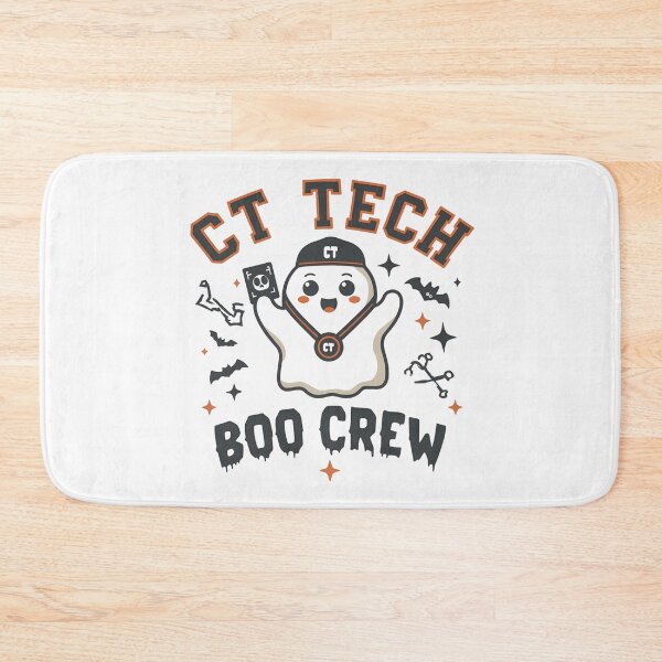 Item preview, CT Tech Boo Crew Funny Halloween Radiology T-Shirt for CT Technologists designed and sold by GAIDREDA.