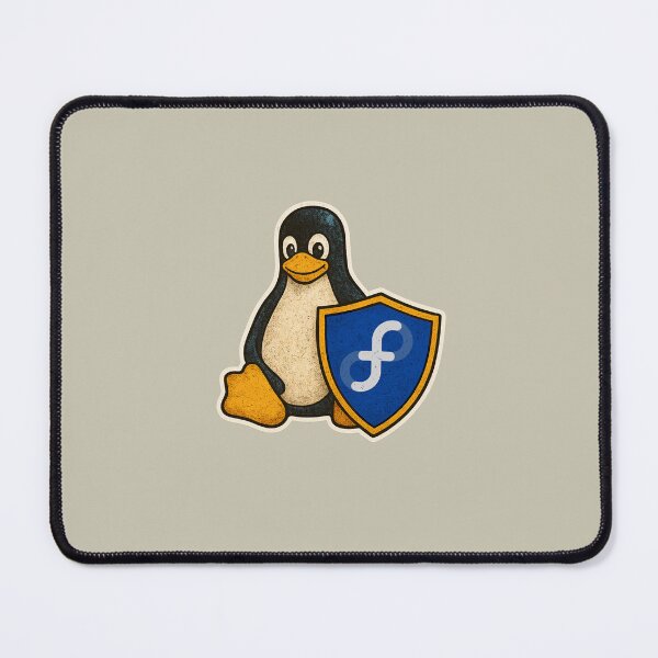 Item preview, Linux TUX Fedora designed and sold by angoma.