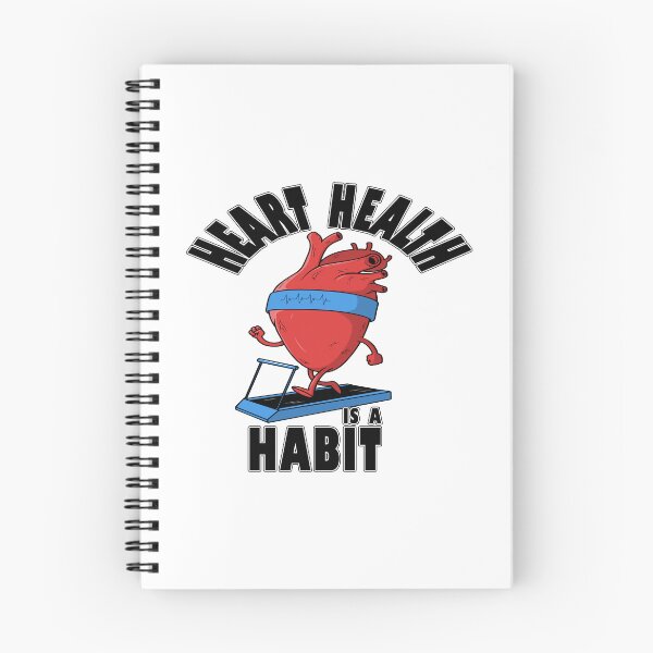 Item preview, HEART HEALTH IS A HABIT designed and sold by SocksPlusClub.
