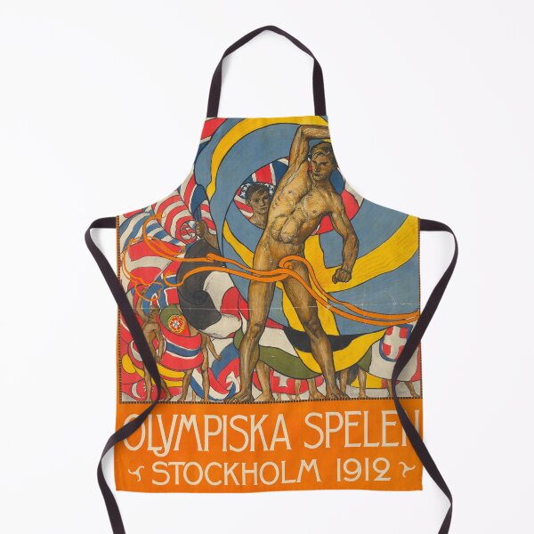 Item preview, Vintage 1912 Olympics Poster designed and sold by James DeFazio.
