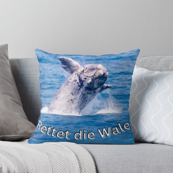 Item preview, Save the Whales - Fascinating nature photo & statement for marine conservation designed and sold by Katja LebenFreude.