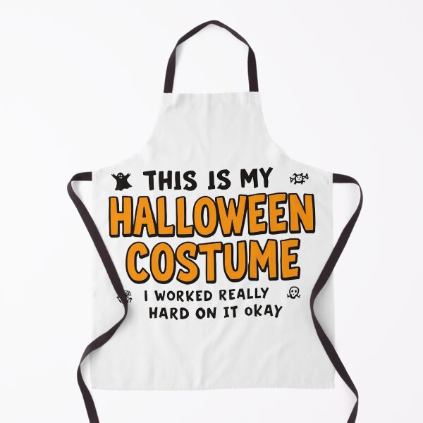 Item preview, This Is My Halloween Costume I Worked Really Hard On It Okay Funny T-Shirt designed and sold by GAIDREDA.
