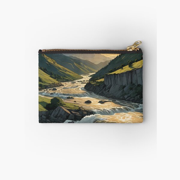 Item preview, Rushing River Beneath Stormy Skies designed and sold by HorizonHues.