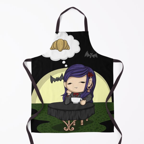 Item preview, Vampire Chibi Girl - Tea Time designed and sold by OwlDrawn.
