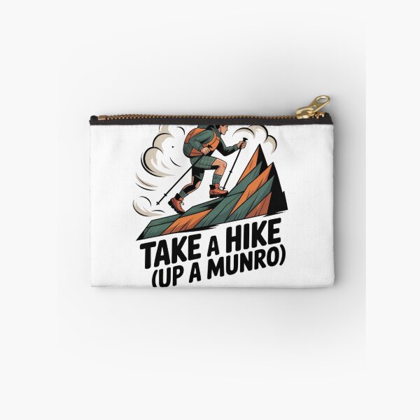 Item preview, Take A Hike Up A Munro Scottish Design | Scotland Mountain Hiking Gift designed and sold by Loom on the Loch.
