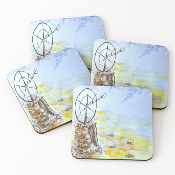 Item preview, Mallorcan Mill designed and sold by Inkhov Art.