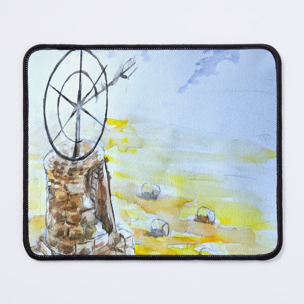 Item preview, Mallorcan Mill designed and sold by Inkhov Art.