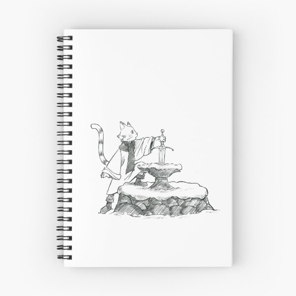 Item preview, Cat King Arthur designed and sold by DeddiesDrawings.
