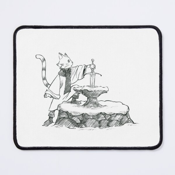 Item preview, Cat King Arthur designed and sold by DeddiesDrawings.