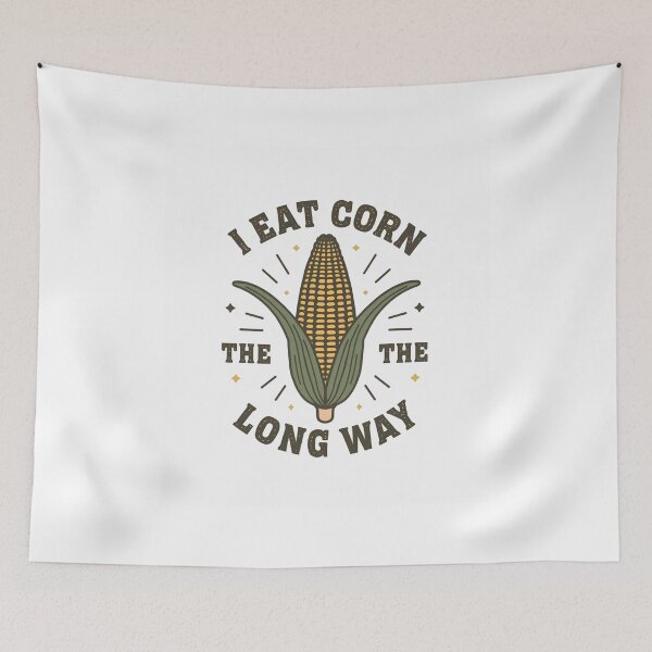 Item preview, I Eat Corn The Long Way Funny Adult Humor T-Shirt | Corn Meme Tee, Funny Shirt, Valentine Shirt gift, Valentine Day Cut File designed and sold by GAIDREDA.