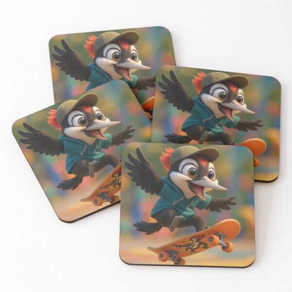 Item preview, Skater Ivory-Billed Woodpecker designed and sold by Sillytoe.