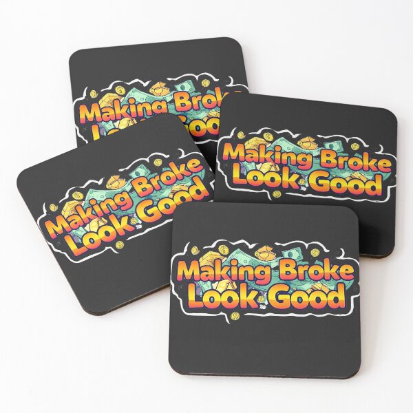 Item preview, Making Broke Look Good Funny Money T-Shirt – Trendy Relatable Humor Tee designed and sold by GiftLore Studio.