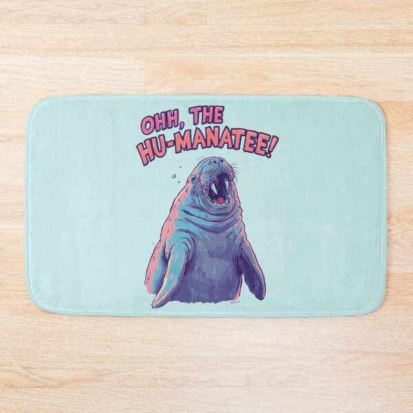 Item preview, Ohh the Hu-manatee! designed and sold by Pastel & Neon art store.