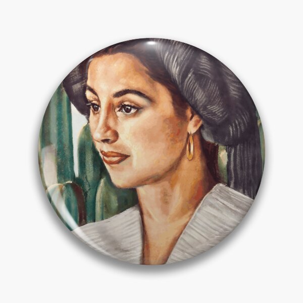 Item preview, Vintage Mexico Tourism Poster | Yalalteca Woman Portrait | Mid-20th Century Art | Oaxaca Culture & Indigenous Heritage designed and sold by artofuniverse.
