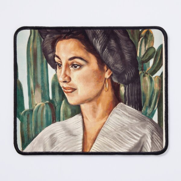 Item preview, Vintage Mexico Tourism Poster | Yalalteca Woman Portrait | Mid-20th Century Art | Oaxaca Culture & Indigenous Heritage designed and sold by artofuniverse.