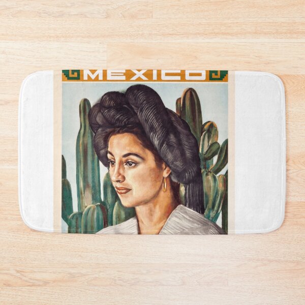 Item preview, Vintage Mexico Tourism Poster | Yalalteca Woman Portrait | Mid-20th Century Art | Oaxaca Culture & Indigenous Heritage designed and sold by artofuniverse.