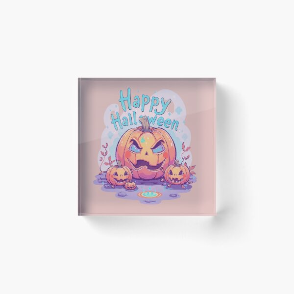 Item preview, Pumpkin family designed and sold by Pastel & Neon art store.
