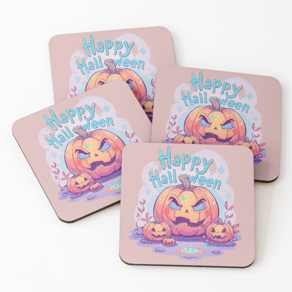 Item preview, Pumpkin family designed and sold by Pastel & Neon art store.