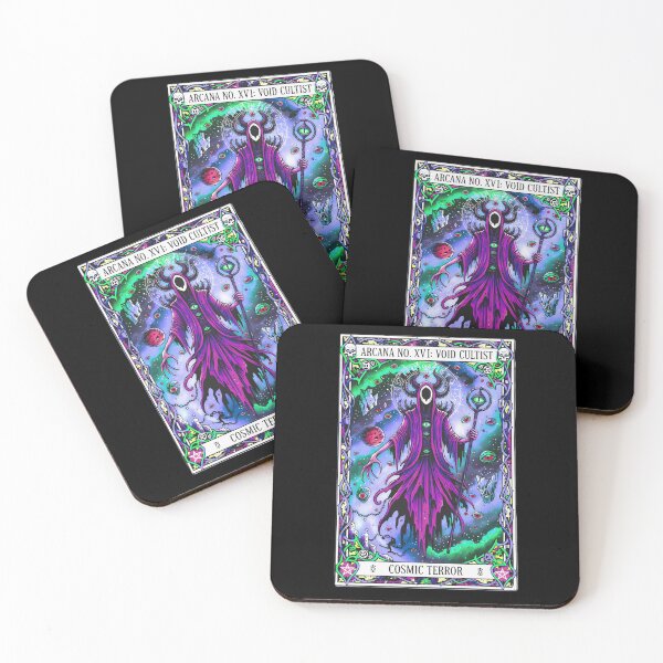 Item preview, Void Cultist Tarot Card: Cosmic Terror Arcana XVI  designed and sold by CoffinsArt.