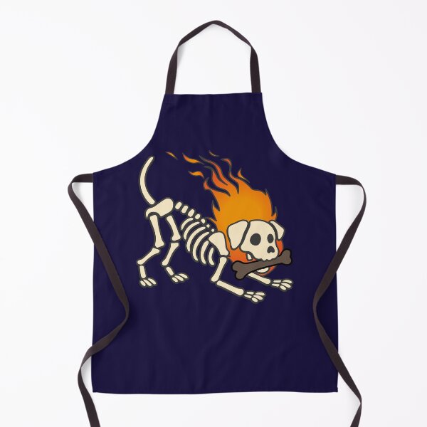 Item preview, Hellhound Puppy Playful Pose with Fire designed and sold by Vector Woofs.