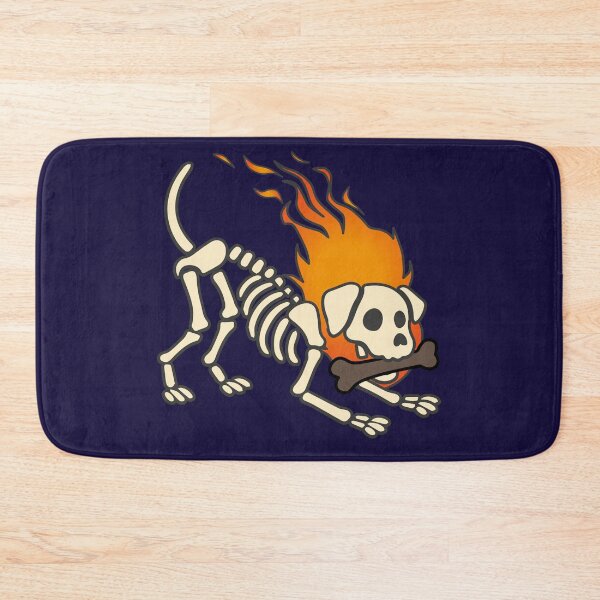 Item preview, Hellhound Puppy Playful Pose with Fire designed and sold by Vector Woofs.