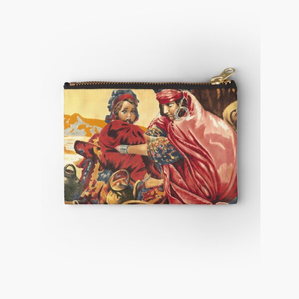 Item preview, Vintage Algeria Travel Poster | Art Deco Style by Roger Broders | Exotic North Africa Tourism 1928 | Hivernage & Camel designed and sold by artofuniverse.
