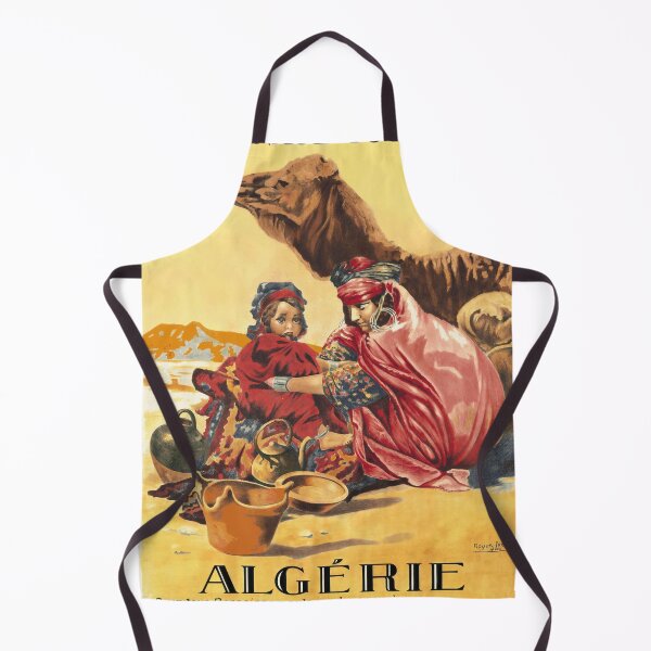 Item preview, Vintage Algeria Travel Poster | Art Deco Style by Roger Broders | Exotic North Africa Tourism 1928 | Hivernage & Camel designed and sold by artofuniverse.