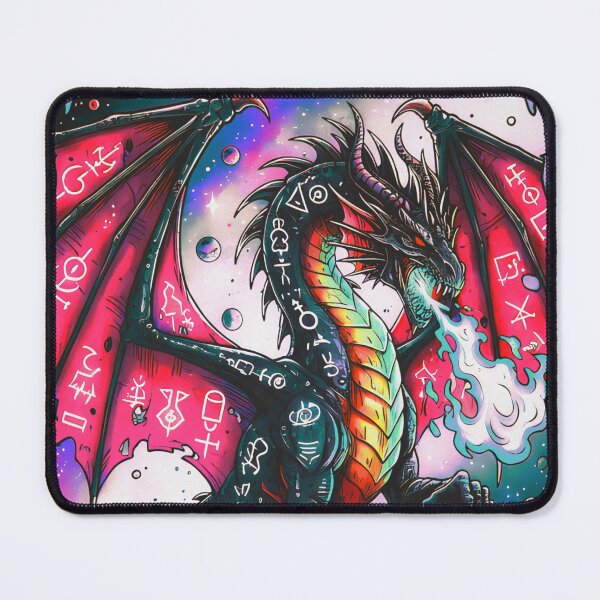 Item preview, Hellfire Dragon Tarot Card: Abyssal Dominance Arcana Xll designed and sold by CoffinsArt.