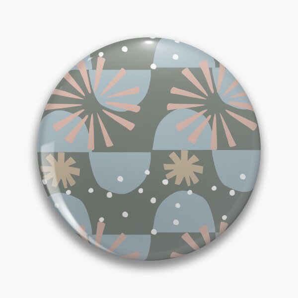 Item preview, Strawflowers - stylized strawflower design between retro and minimalism designed and sold by EMJAYHeiss.