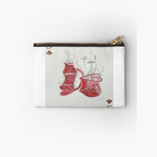 Item preview, Crimson Harmony – The Five of Clubs designed and sold by Ateliê dos Naipes .