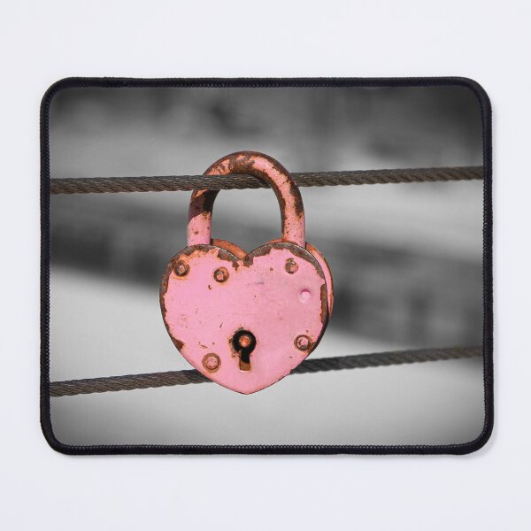Item preview, Pink heart lock designed and sold by VeraPhotos.