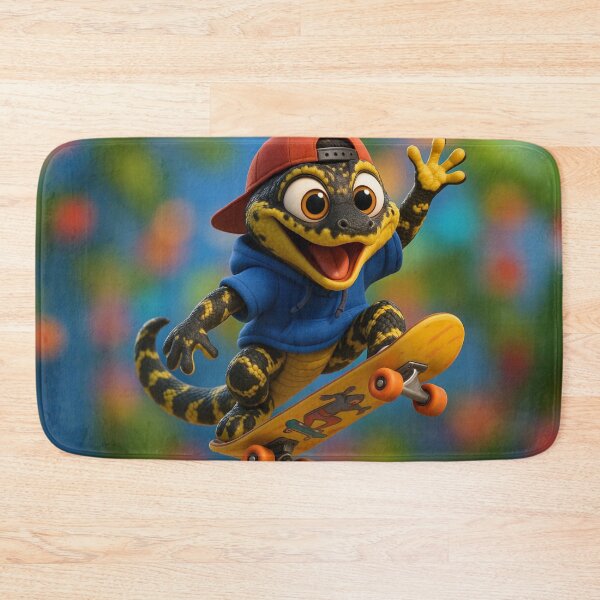 Item preview, Skater Jungle Carpet Python designed and sold by Sillytoe.