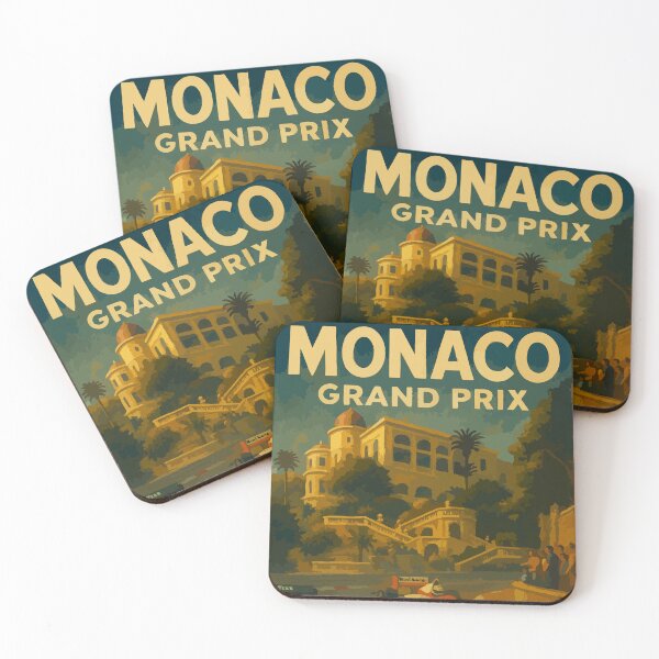 Item preview, Monaco Grand Prix Vintage Racing Scene designed and sold by -DEEWOLF-.