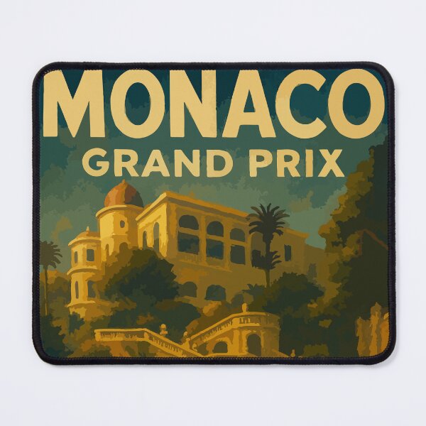Item preview, Monaco Grand Prix Vintage Racing Scene designed and sold by -DEEWOLF-.