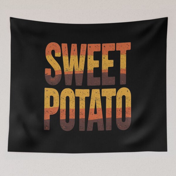 Item preview, Sweet Potato Vintage Typography designed and sold by FreshVibe Prints.