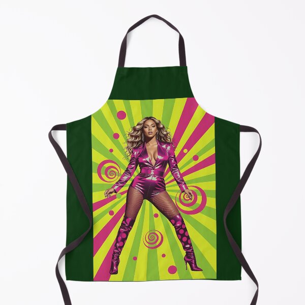 Item preview, Beyoncé-inspired pop art feminine artistic wallpaper designed and sold by Planet Utoppia.