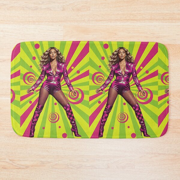 Item preview, Beyoncé-inspired pop art feminine artistic wallpaper designed and sold by Planet Utoppia.