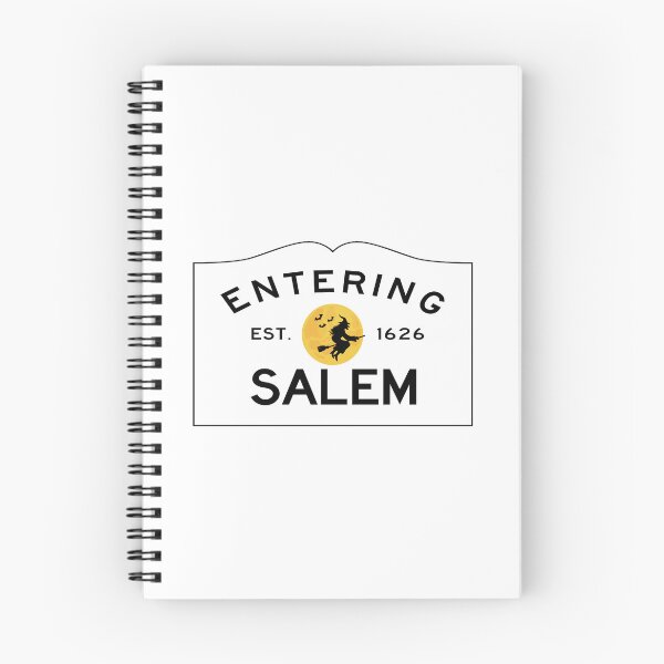 Artikelvorschau, Einfahrt nach Salem Road Sign - Salem, Massachusetts - Hexe im Mond entworfen und verkauft von SouthShorePics.