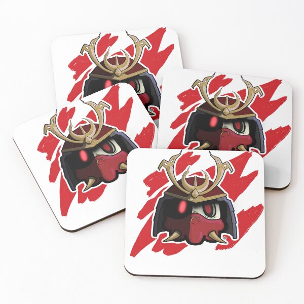 Item preview, Samurai Skull (Red) designed and sold by HyperionRiot.