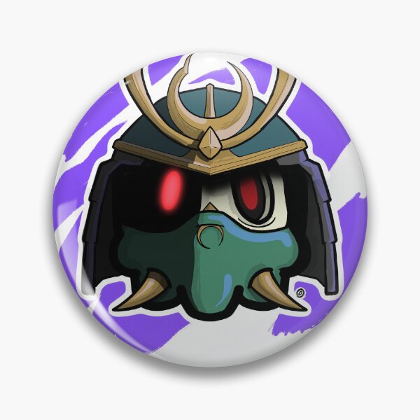 Item preview, Samurai Skull (Blue) designed and sold by HyperionRiot.