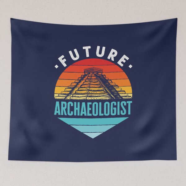 Item preview, Future Archaeologist Retro Pyramid designed and sold by jaygo.