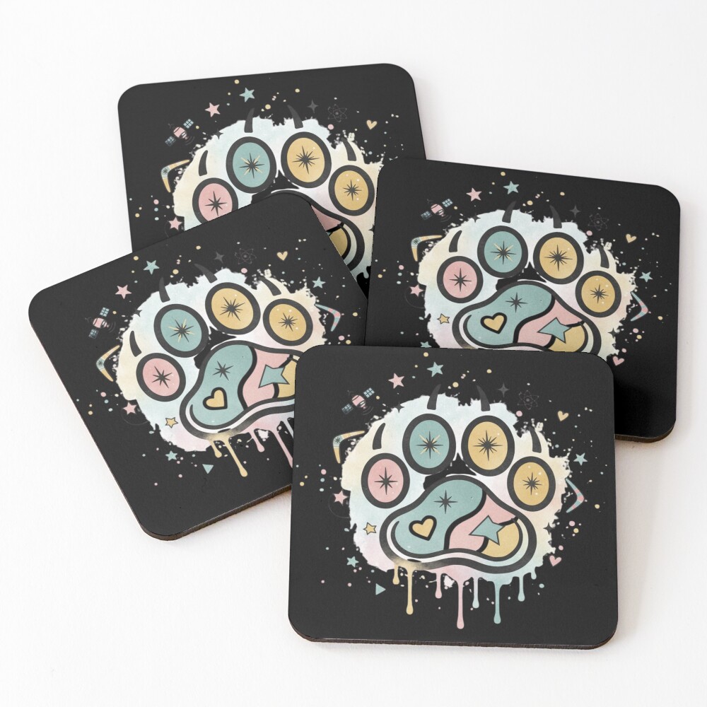 Item preview, Coasters (Set of 4) designed and sold by Animals-Tees.