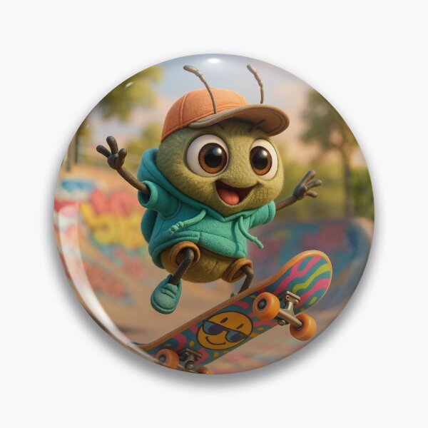 Item preview, Skater Kudzu Bug designed and sold by Sillytoe.