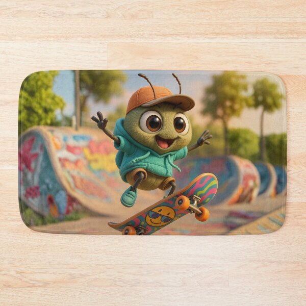 Item preview, Skater Kudzu Bug designed and sold by Sillytoe.