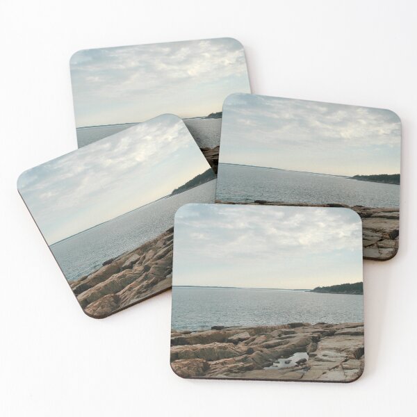 Item preview, Maine coastal evening designed and sold by micah kaplan.