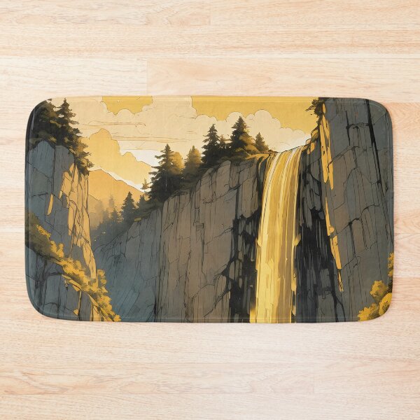Item preview, A Waterfall of Pure Gold designed and sold by HorizonHues.