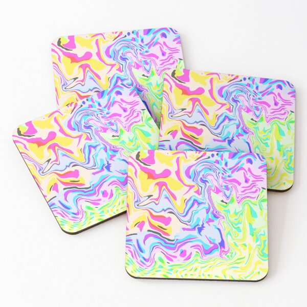 Item preview, Psychedelic Swirl Dream Abstract Art Print artbycubty designed and sold by Artbycubty.